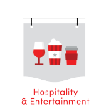 Hospitality and entertainment Hospitality and entertainment
